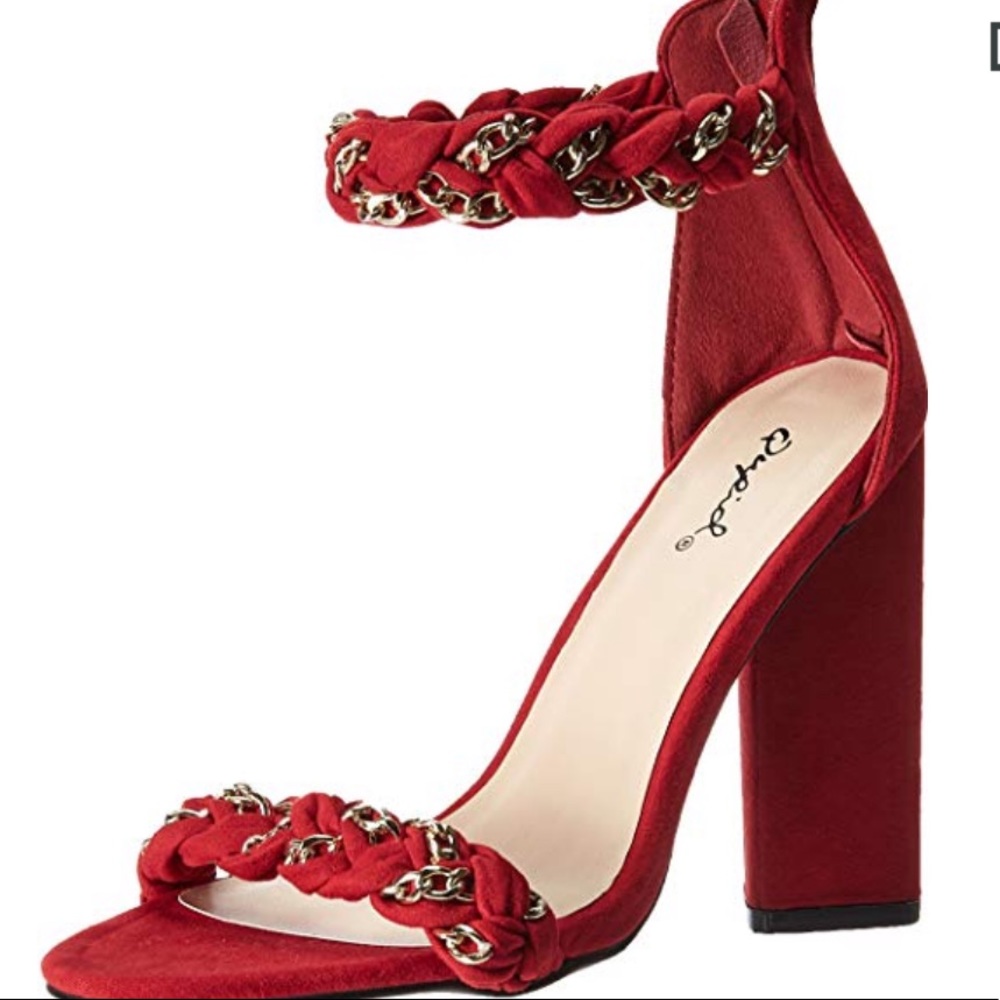 Qupid Chain Link Sandals